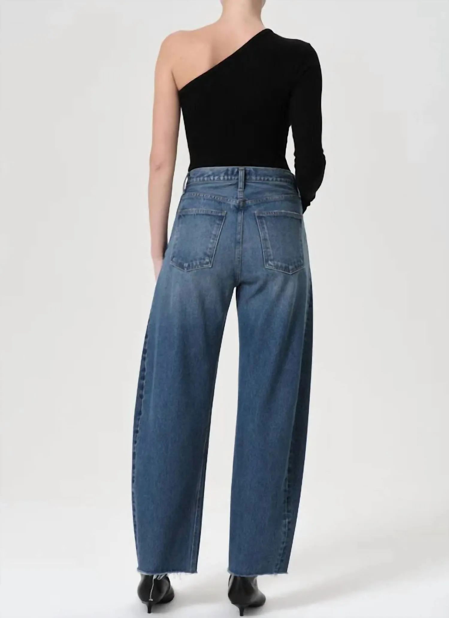 Agolde - Luna High Rise Pieced Taper