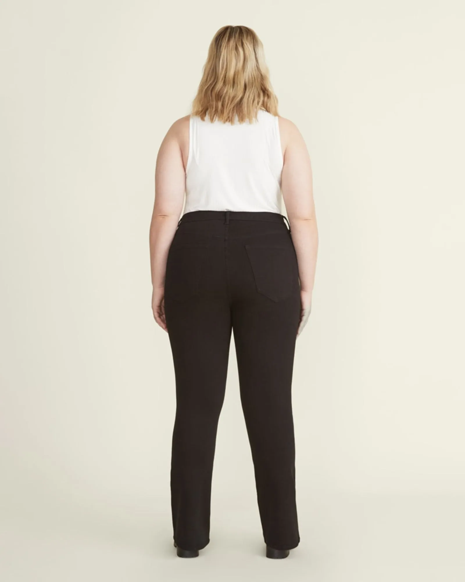 Anna High-Rise Bootcut Jean | BLACK