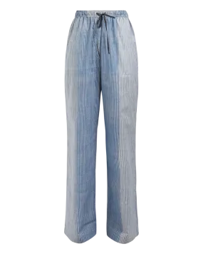 Block Printed Flare Trousers