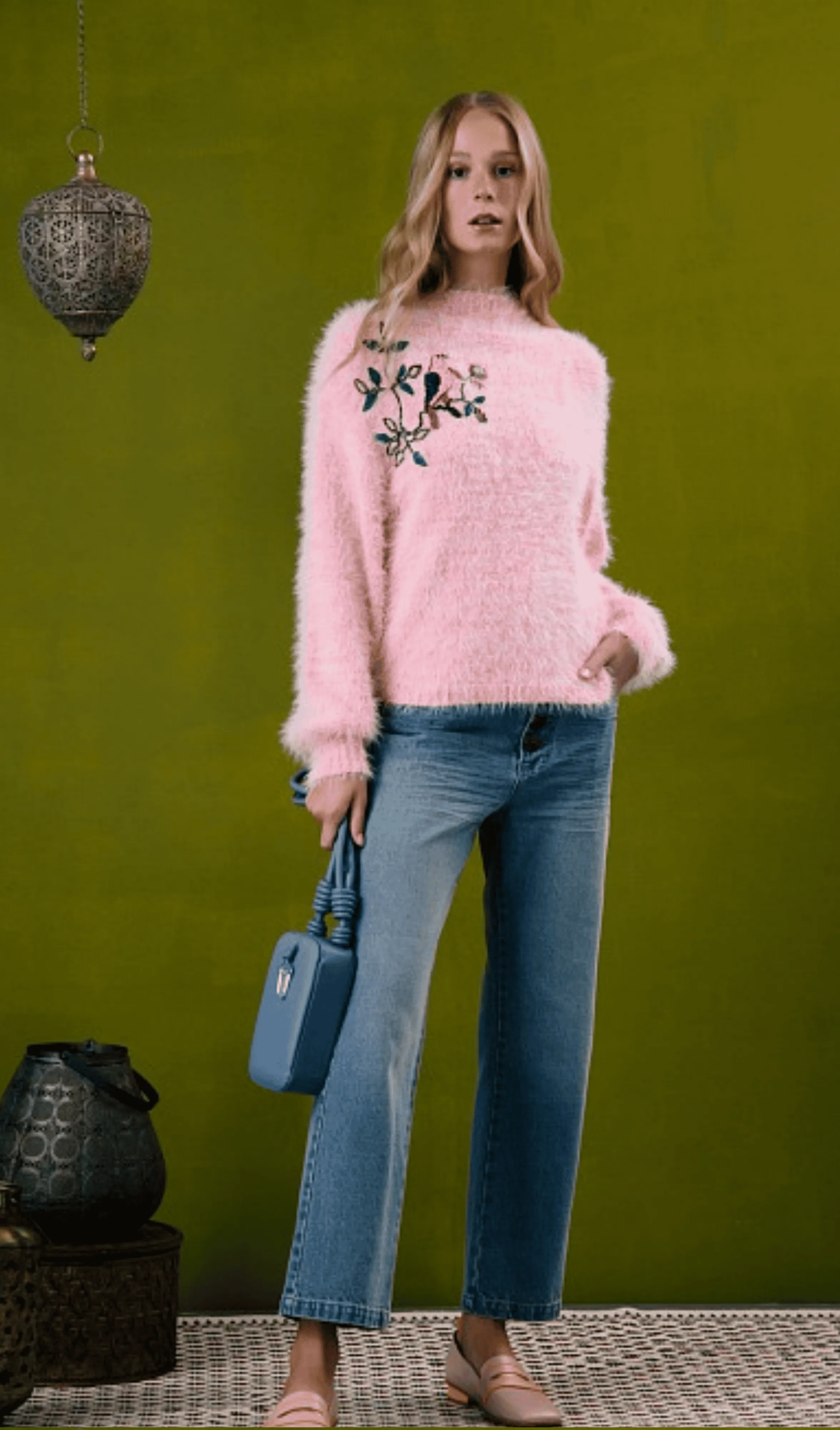 Calça Mom Jeans