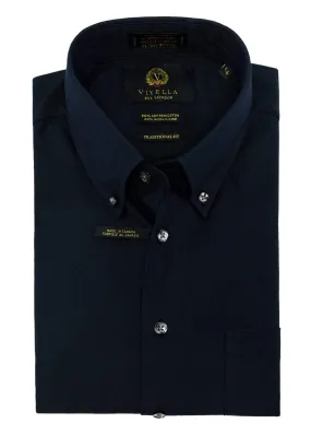 Canadian Made Solid Color Button-Down Collar Classic Sport Shirts 8-Colors