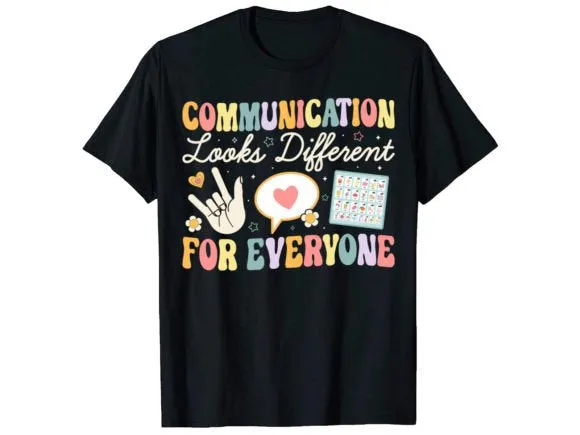 Communication looks different shirt