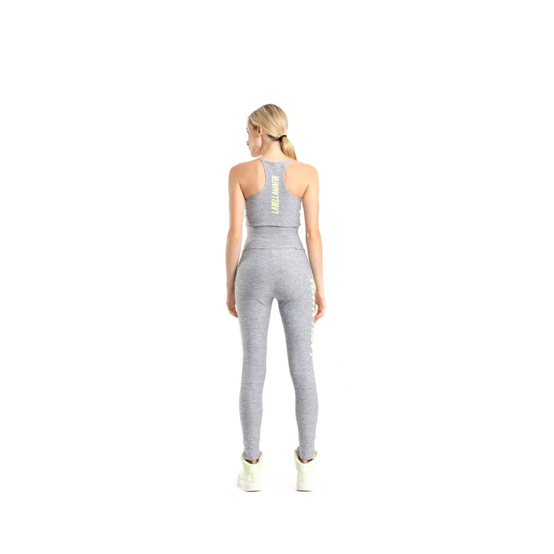 Conjunto Top y Legging Essential Gris