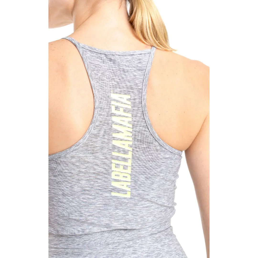 Conjunto Top y Legging Essential Gris