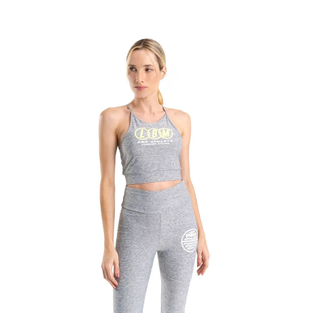 Conjunto Top y Legging Essential Gris