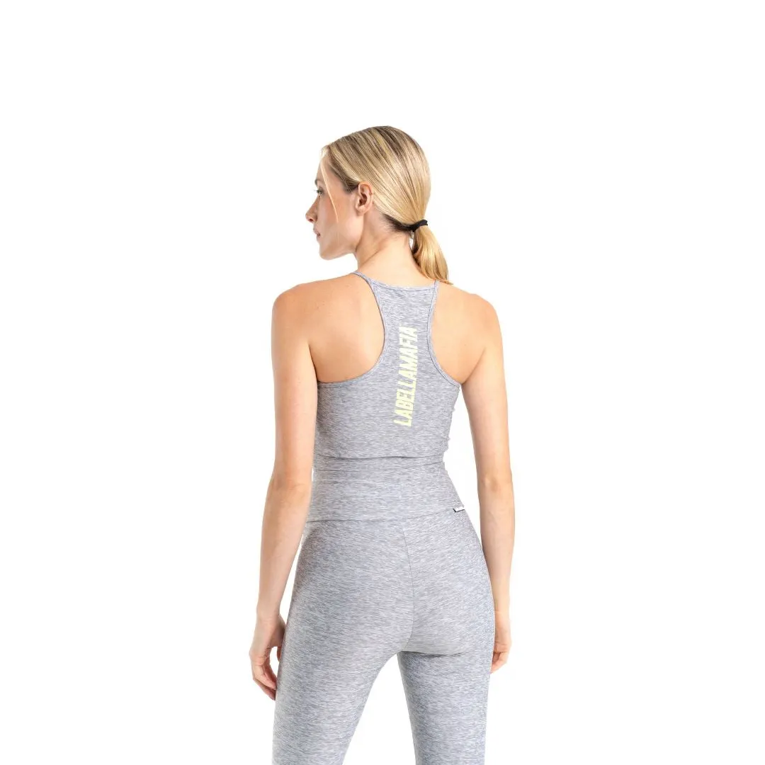 Conjunto Top y Legging Essential Gris