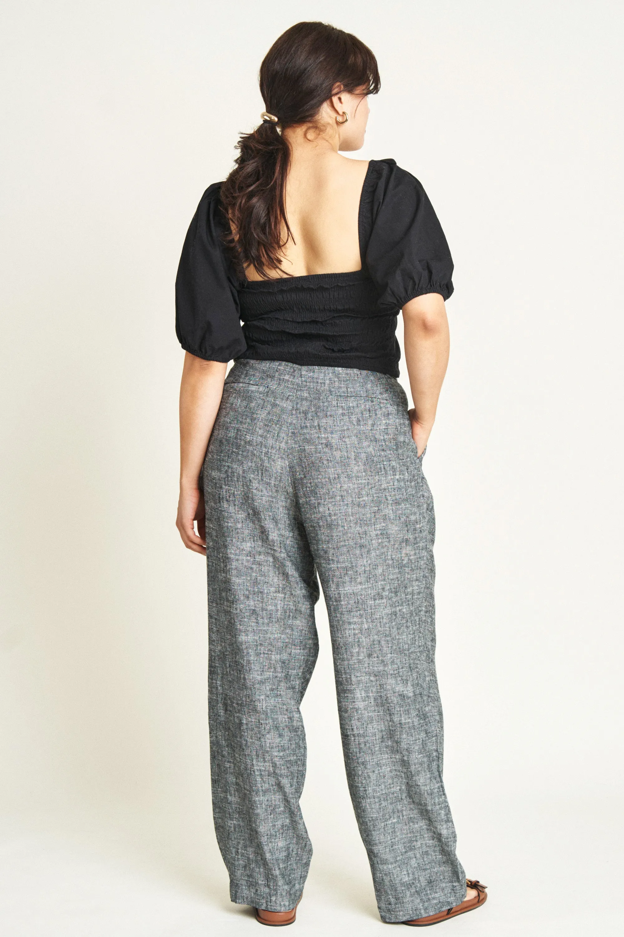Evanston Trouser High Rise Desert Storm