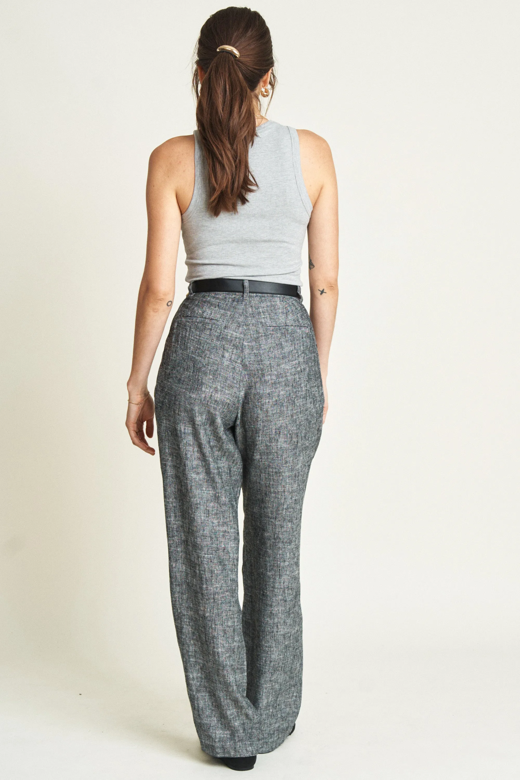 Evanston Trouser High Rise Desert Storm