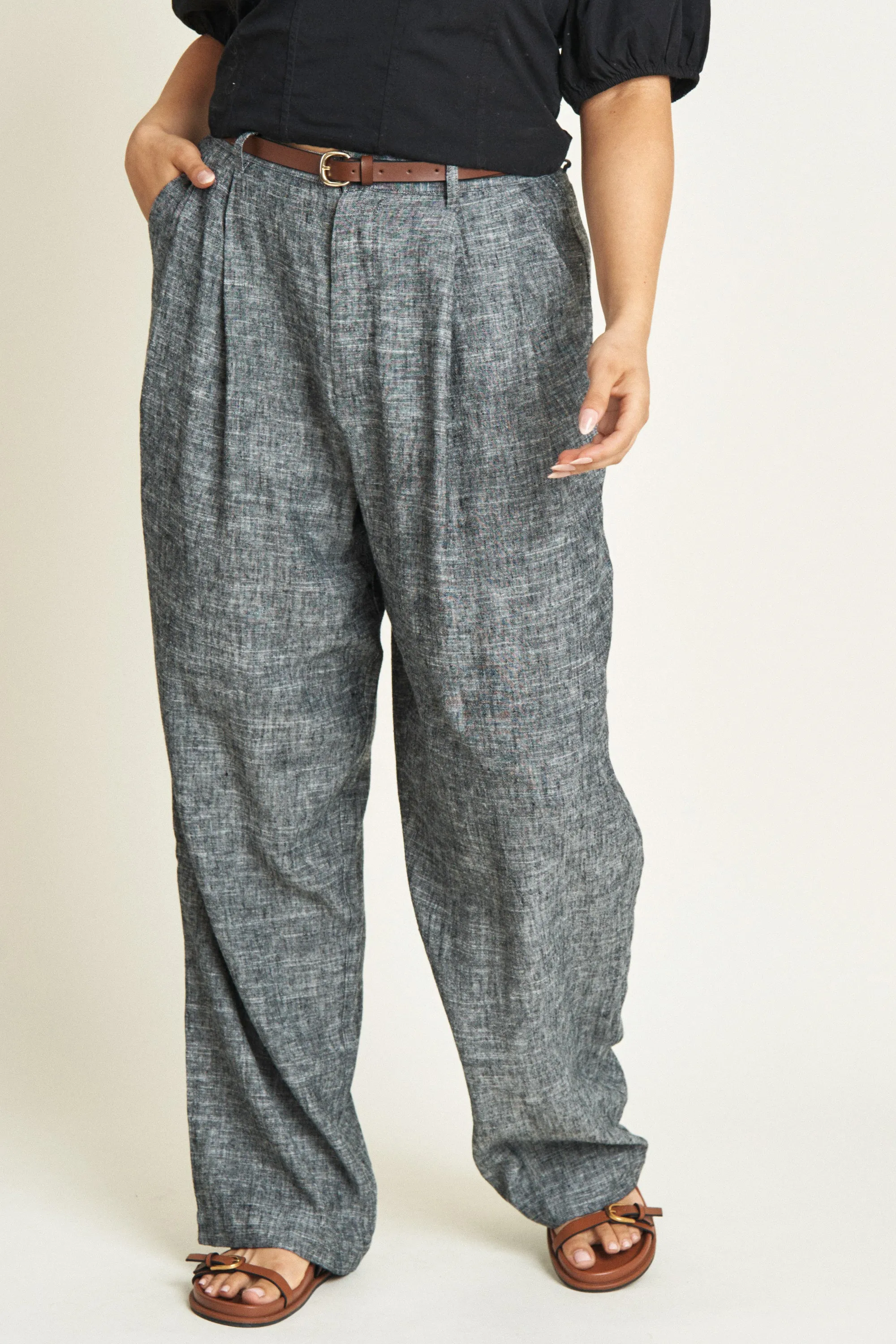 Evanston Trouser High Rise Desert Storm