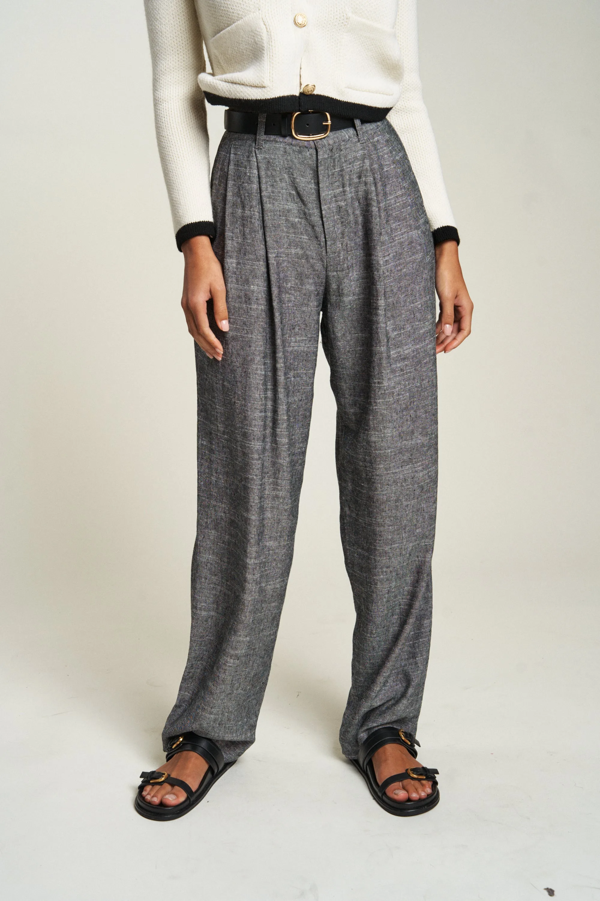 Evanston Trouser High Rise Desert Storm
