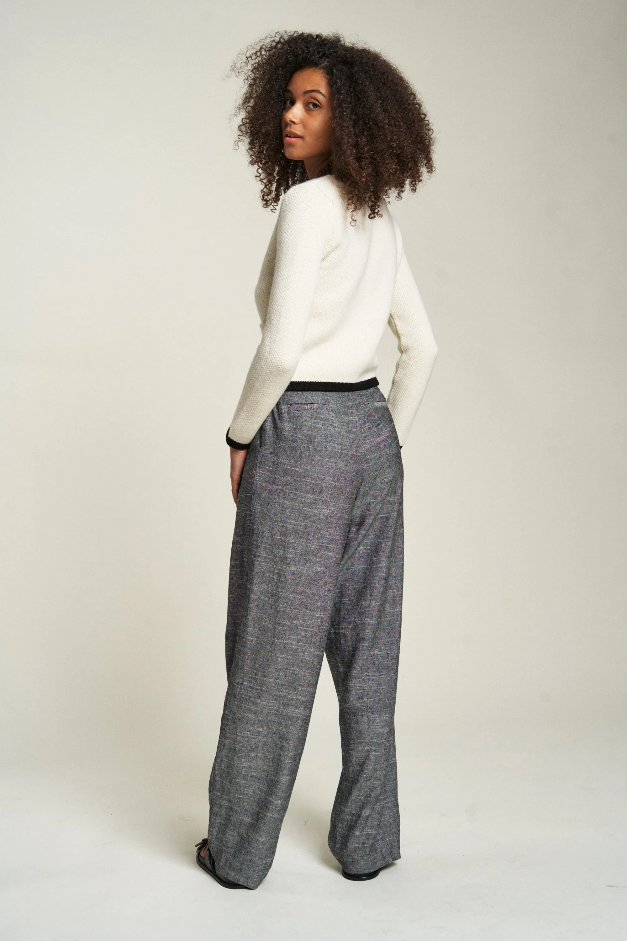 Evanston Trouser High Rise Desert Storm