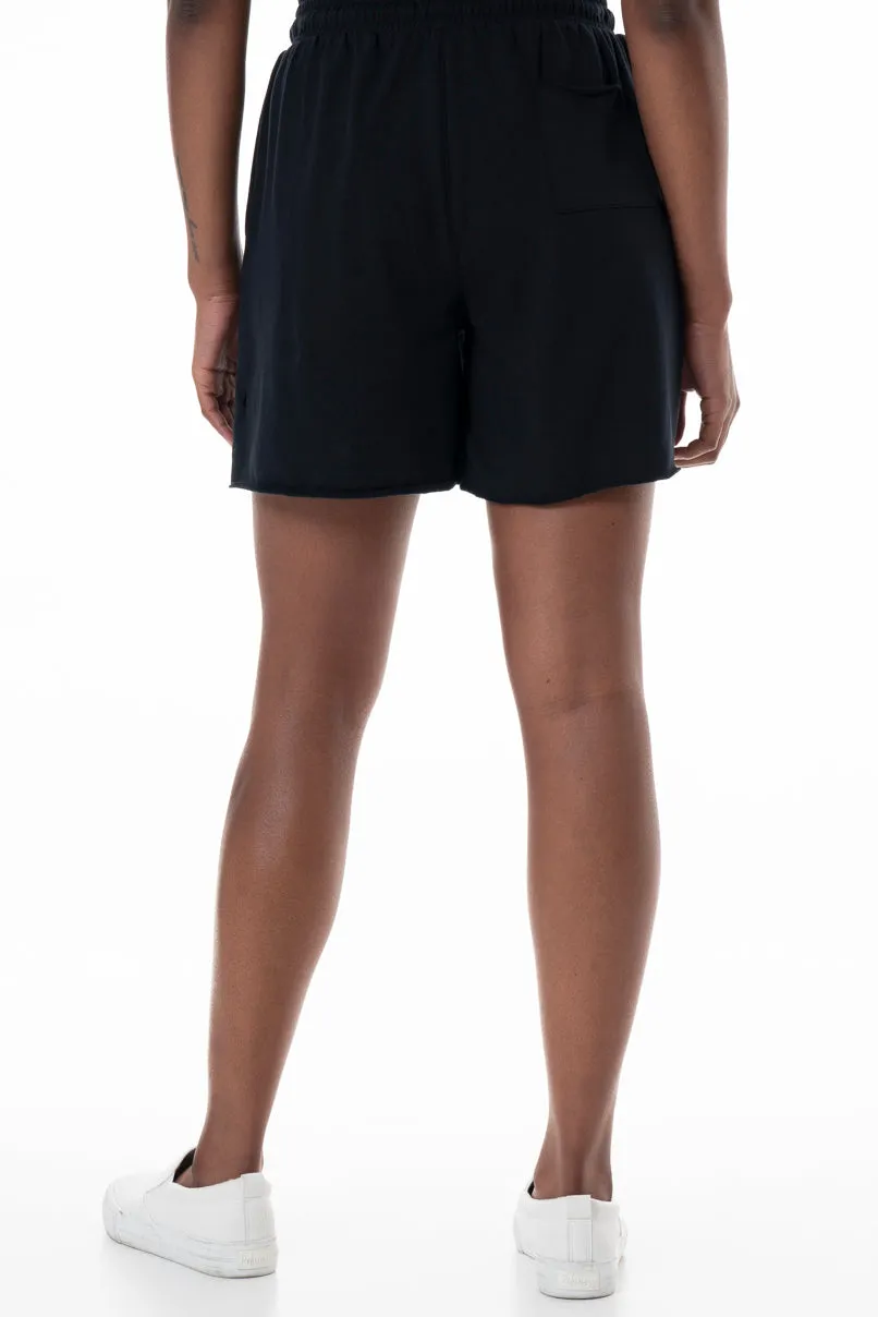 Fleece Shorts _ 145593 _ Black