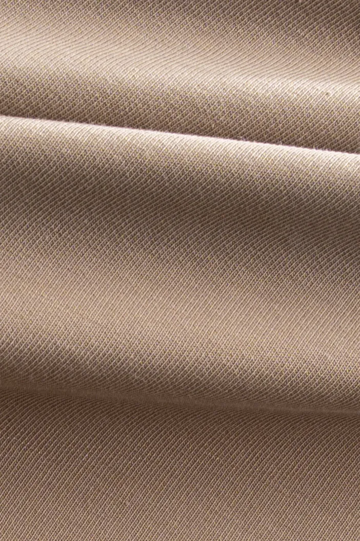 Flex Button Down Shirt Taupe