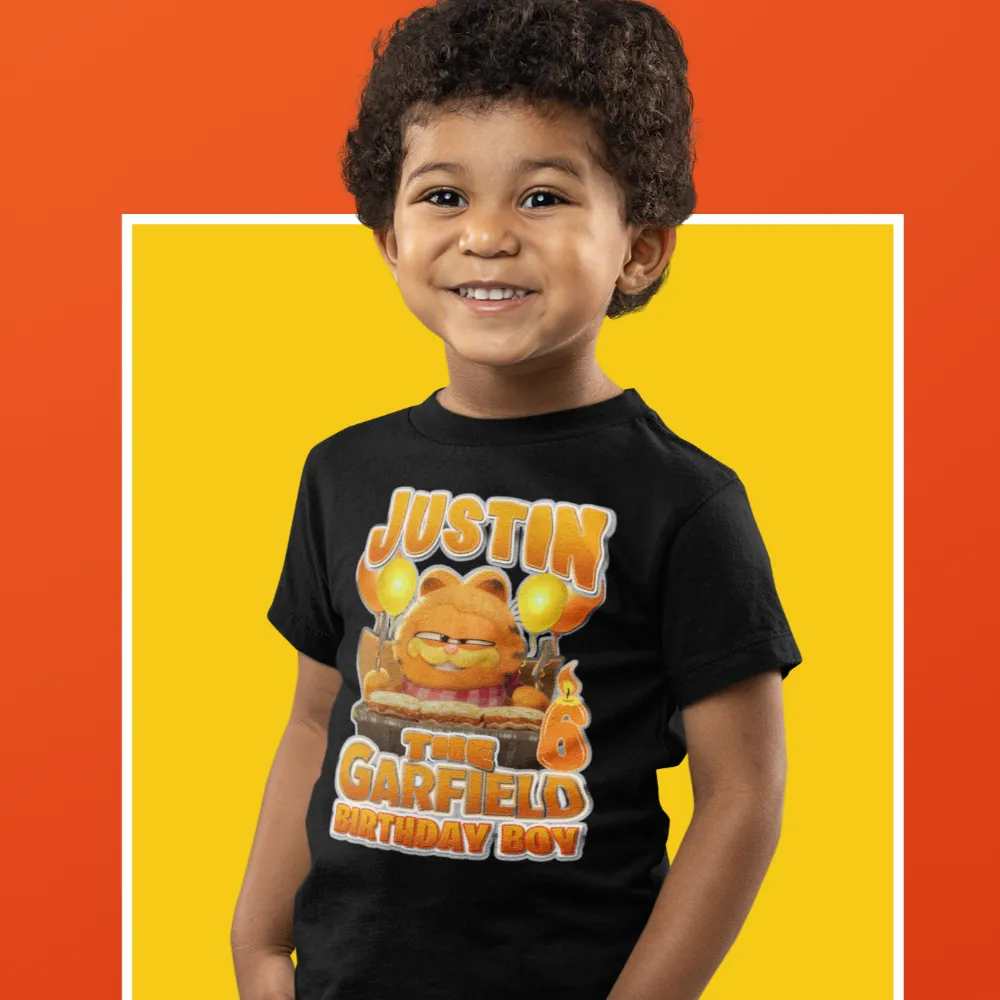 Garfield Birthday Boy Family Matching Shirts