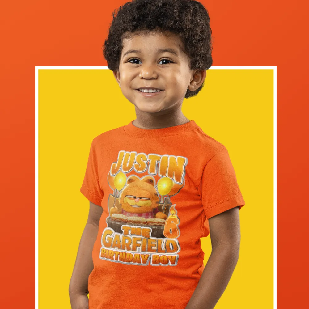 Garfield Birthday Boy Family Matching Shirts