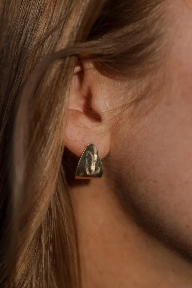 Hazel Hammered Ear Jackets