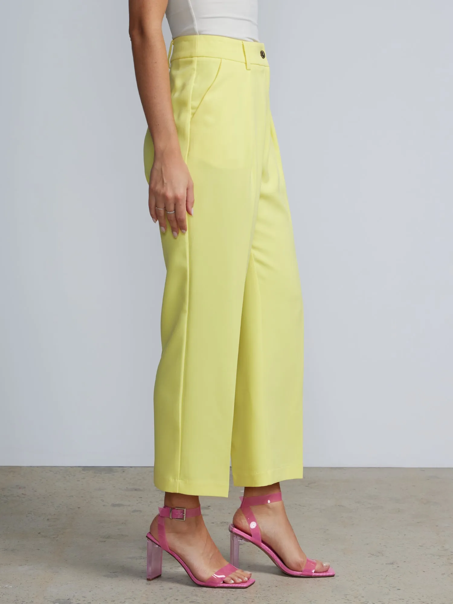 High Rise Pleated Trousers