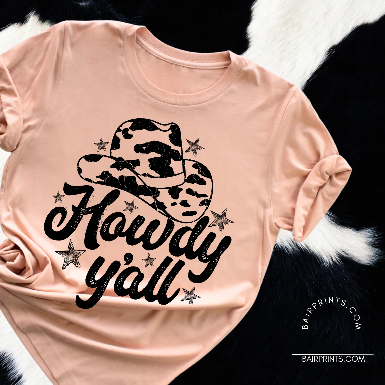 Howdy Y'all Graphic Tee Shirt