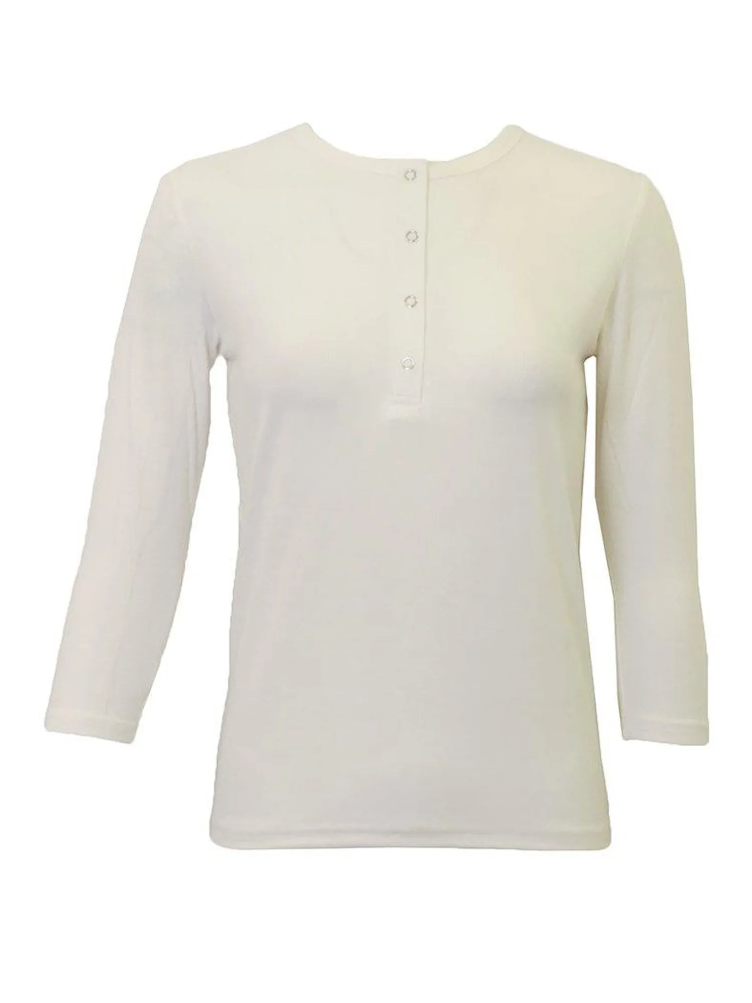 Jay Basics Ribbed Snaps Henley