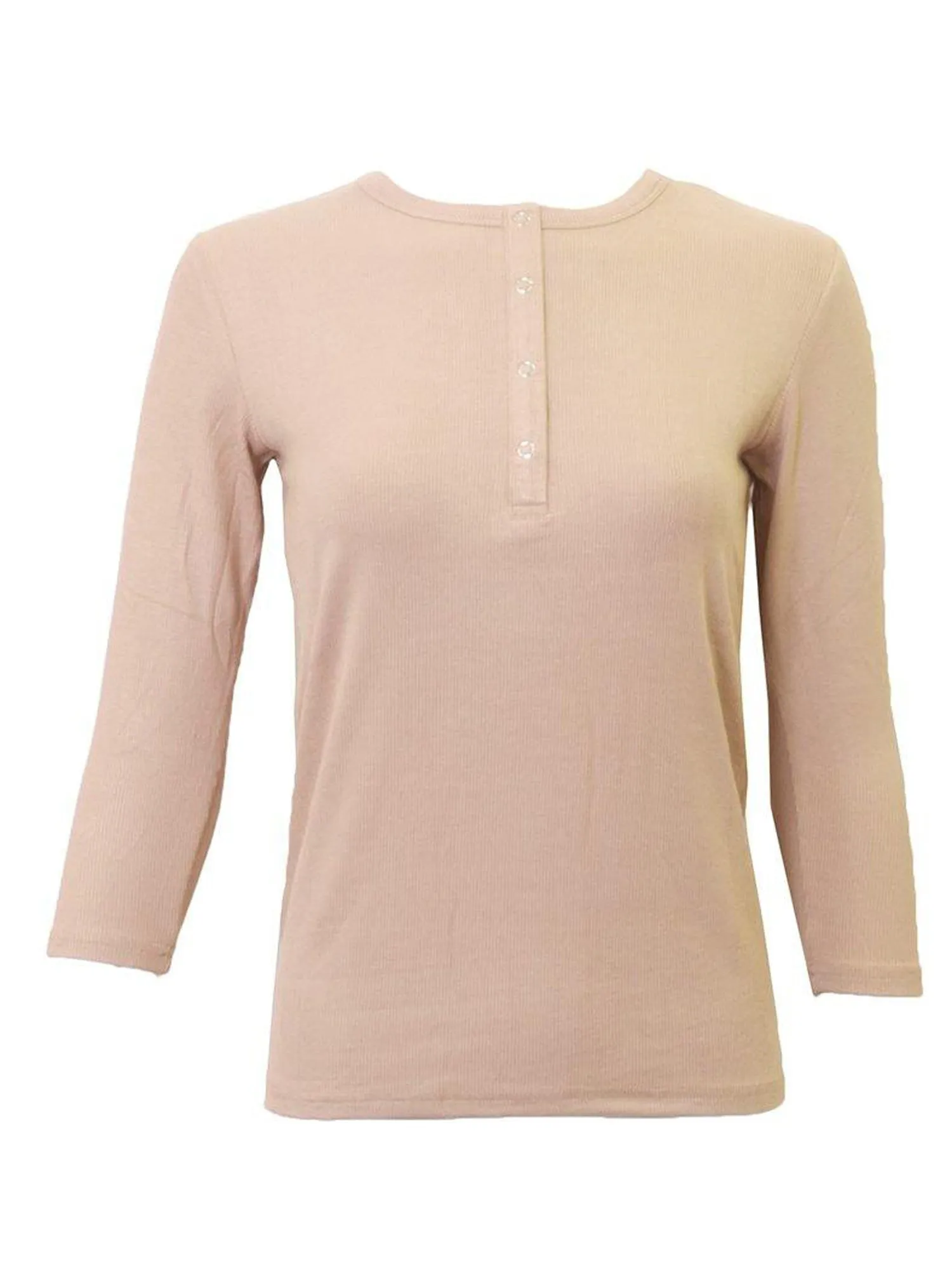 Jay Basics Ribbed Snaps Henley