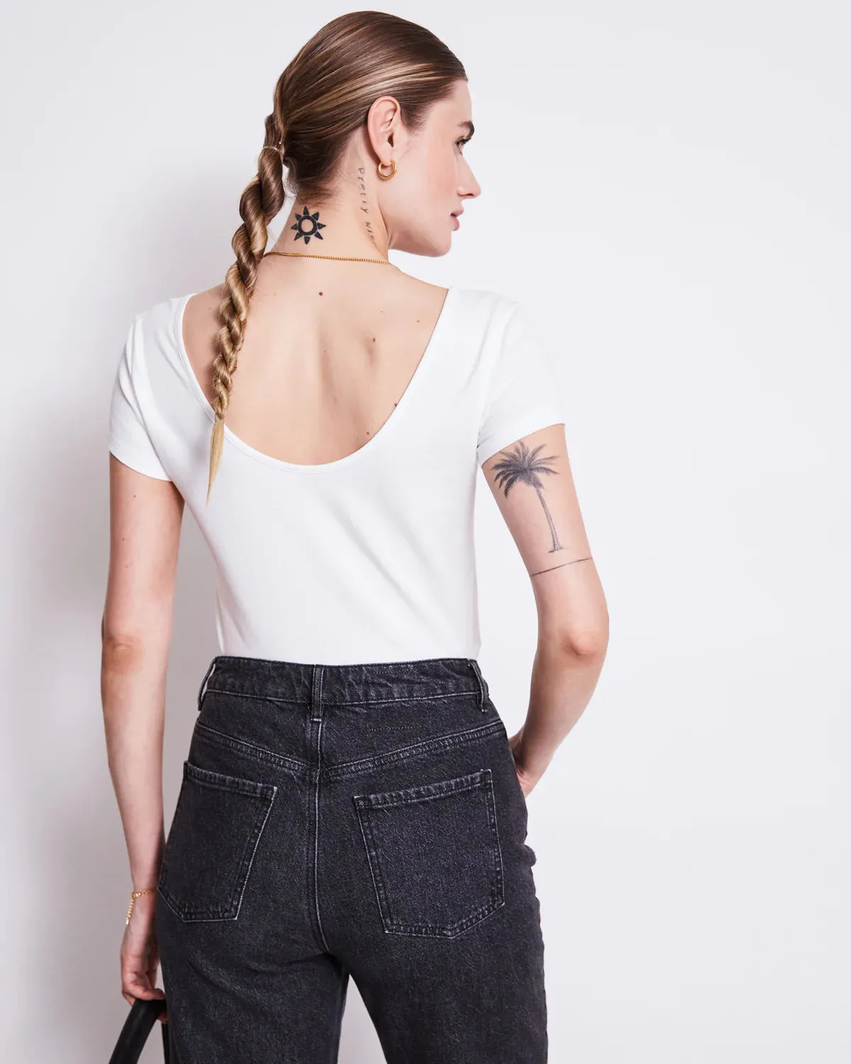 jeans - alba - faded black