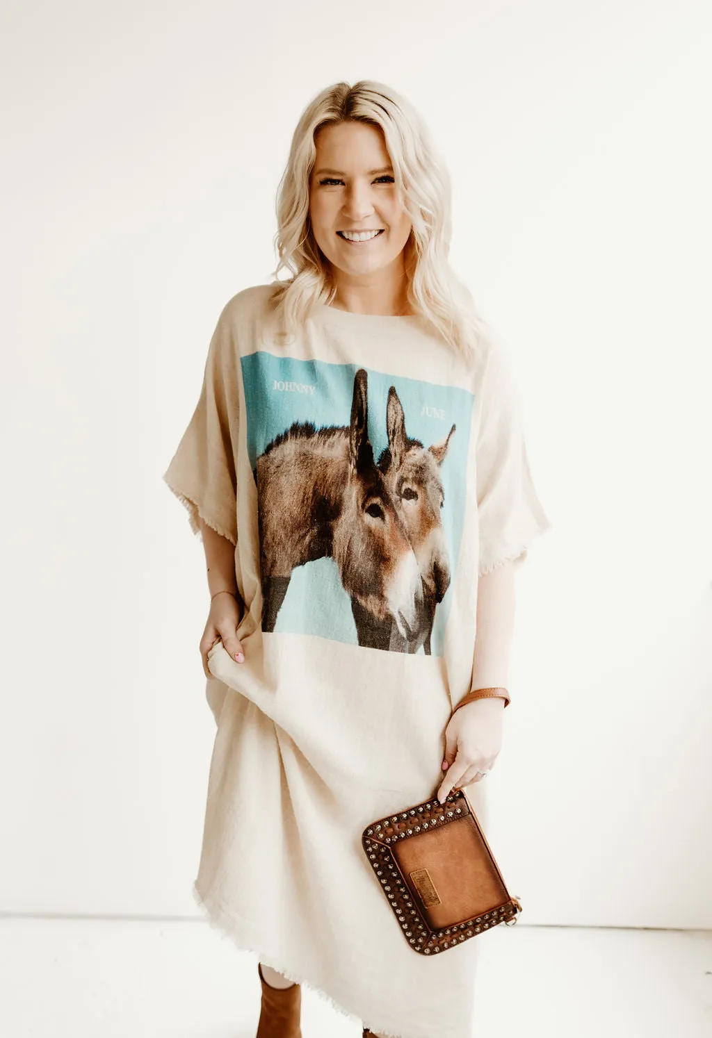 Johnny and June Linen Dress