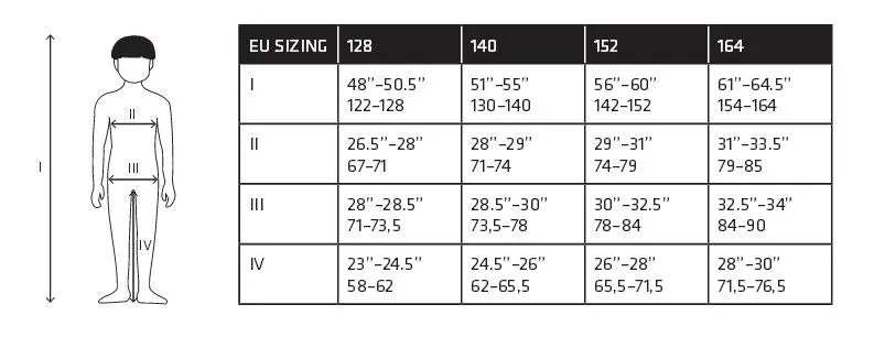 JUNIOR BIB SHORTS BLACK