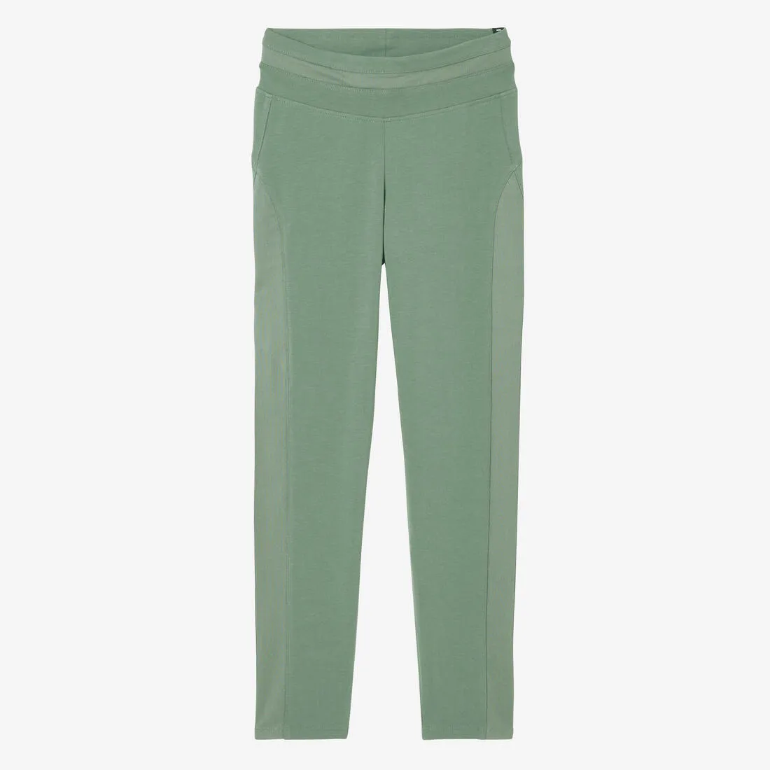 Leggings 7/8 Fitness Mujer Slim Verde