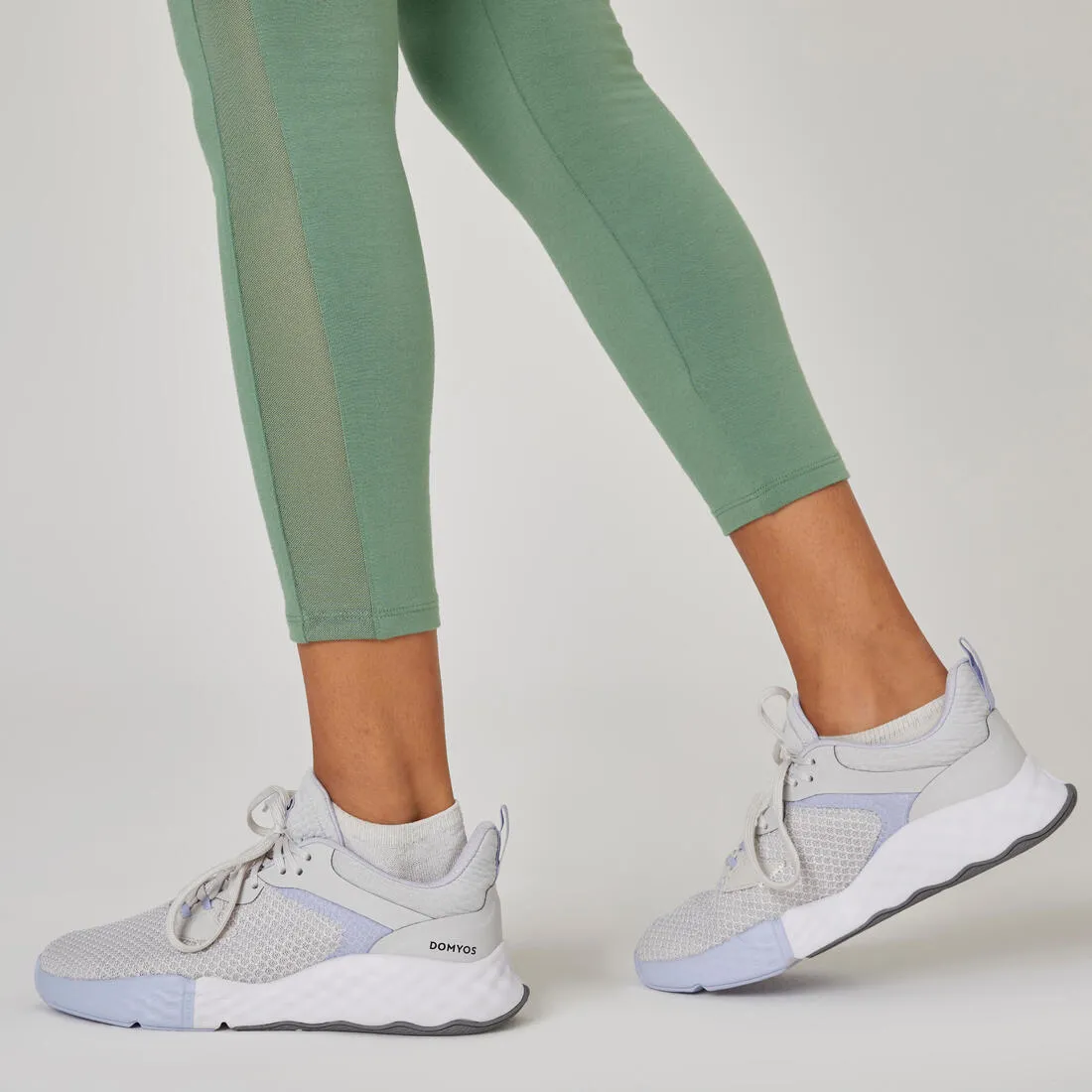 Leggings 7/8 Fitness Mujer Slim Verde