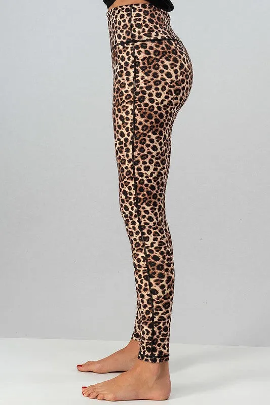 Leopard Print Active Legging
