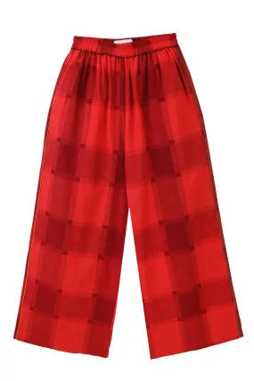 LF Markey | Eamon Trousers | Red Gingham