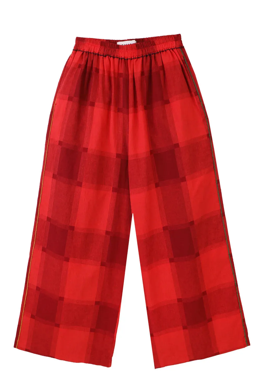 LF Markey | Eamon Trousers | Red Gingham