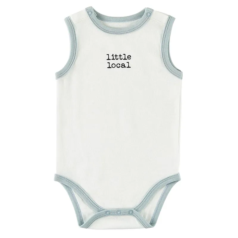 Little Local Sleeveless Snap Shirt