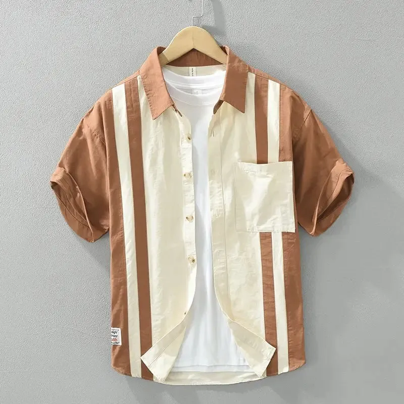 Lorenzo - Vertical Striped Shirt