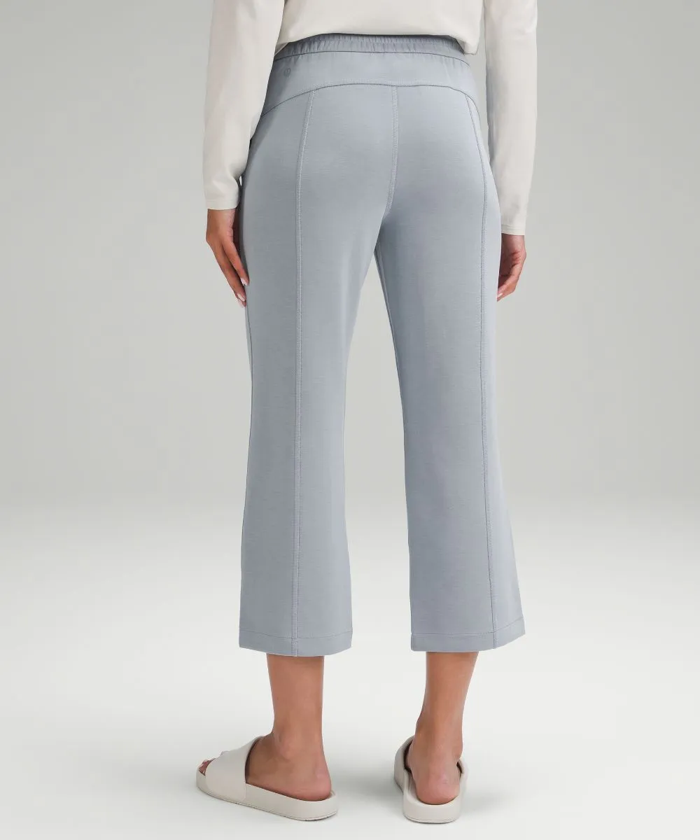 Lululemon Softstreme High Rise Straight Leg Cropped Pants