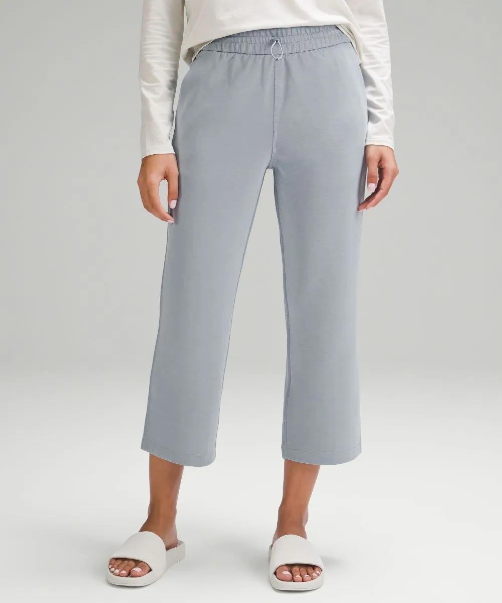 Lululemon Softstreme High Rise Straight Leg Cropped Pants
