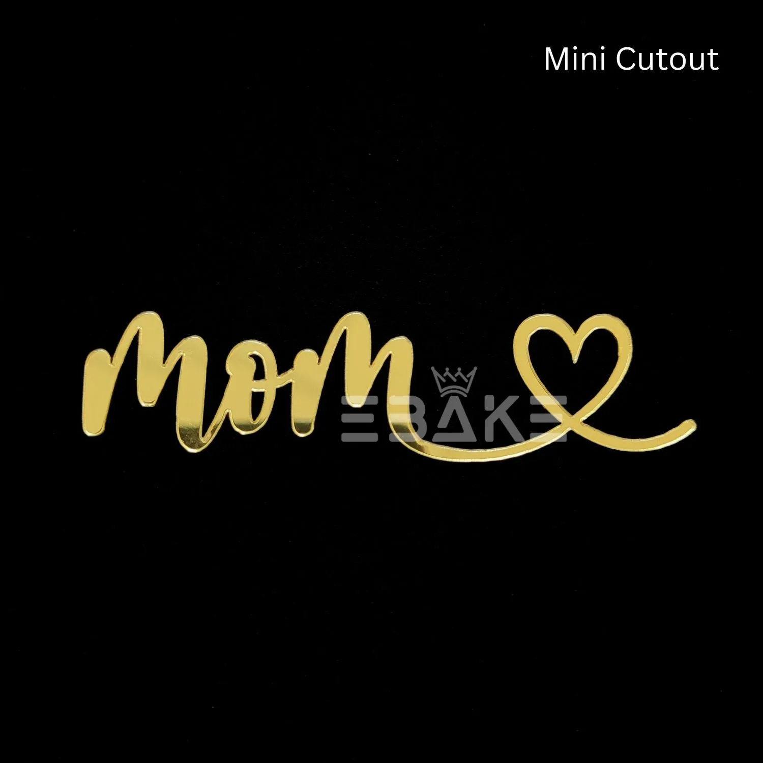 Mom Mini Cutout 3 inch