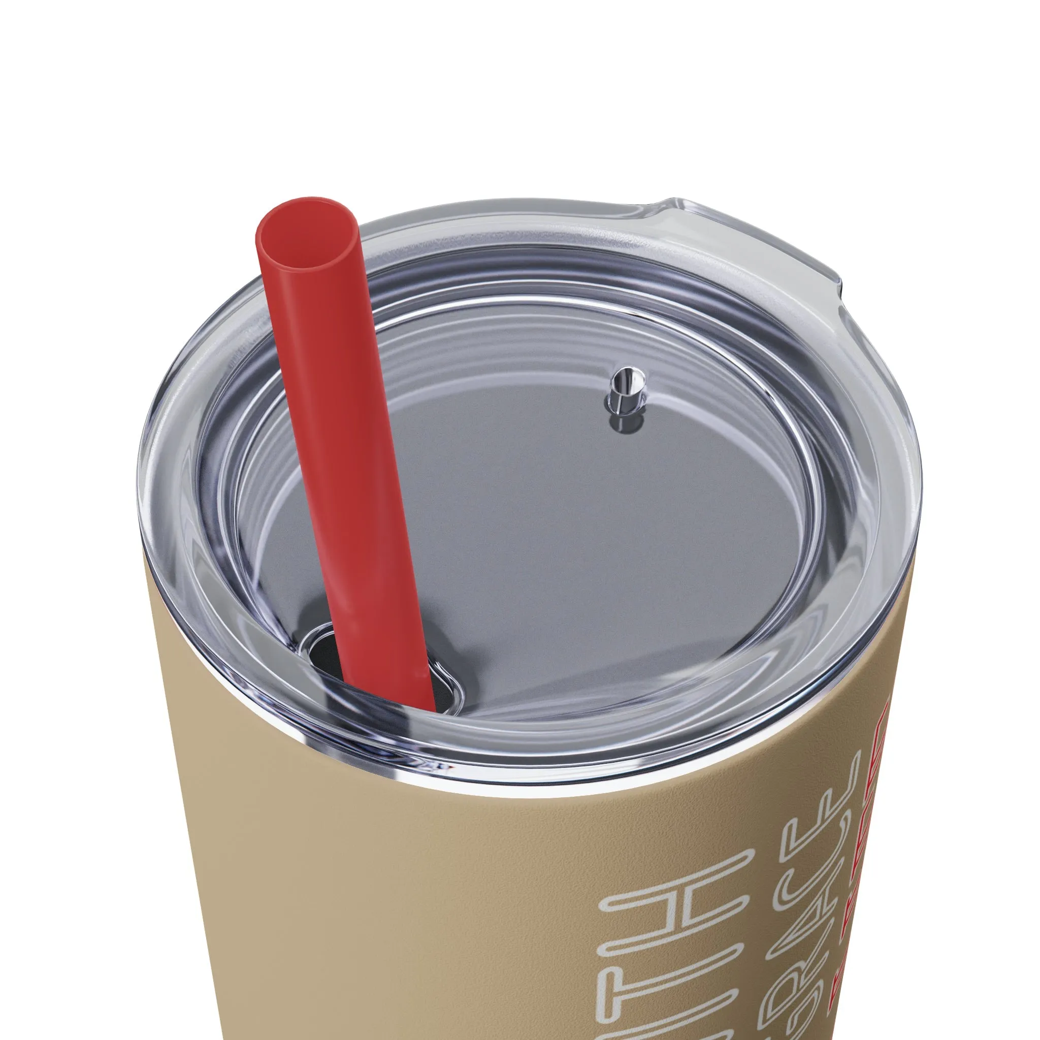Mommin' with Style and Grace Llama Skinny Tumbler - 20oz
