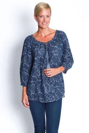 Niagra Top in Denim