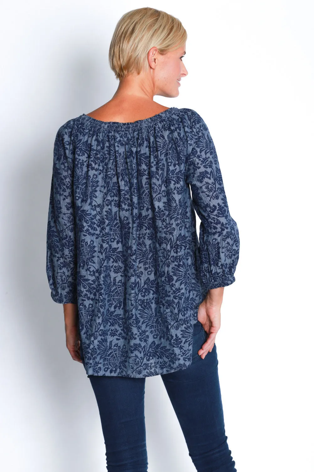 Niagra Top in Denim