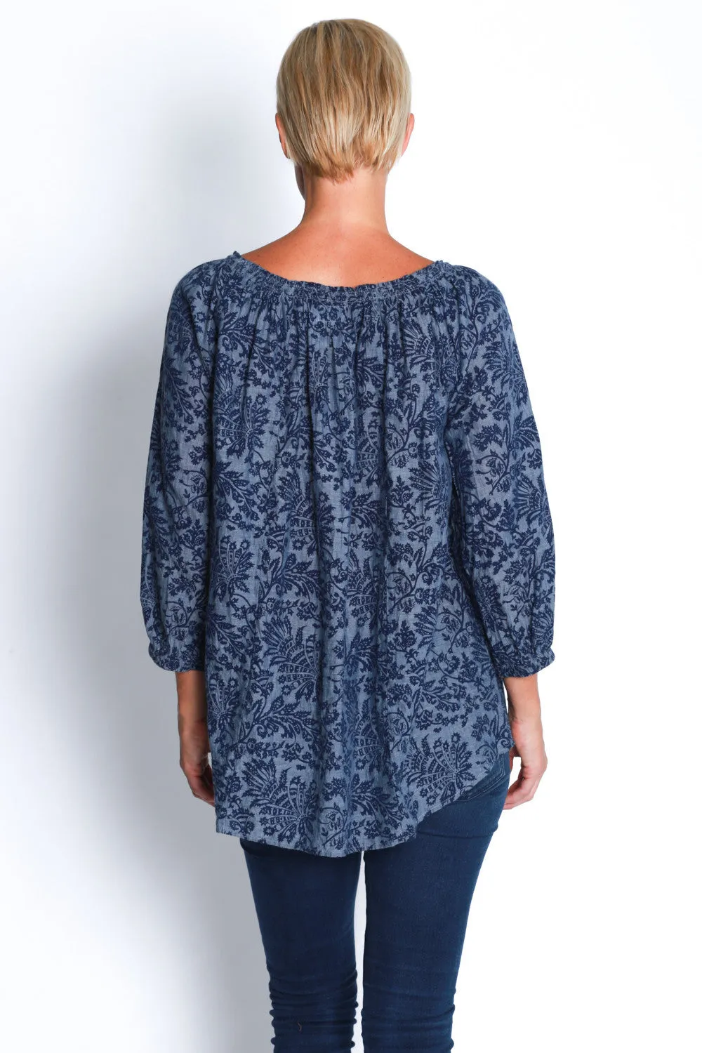 Niagra Top in Denim