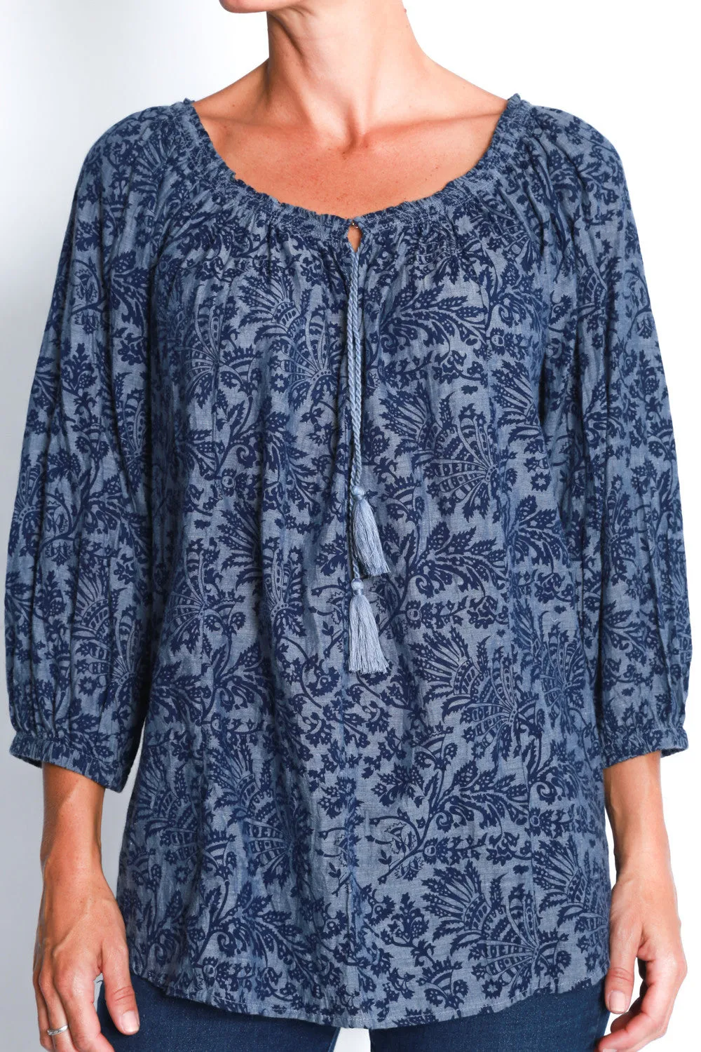 Niagra Top in Denim