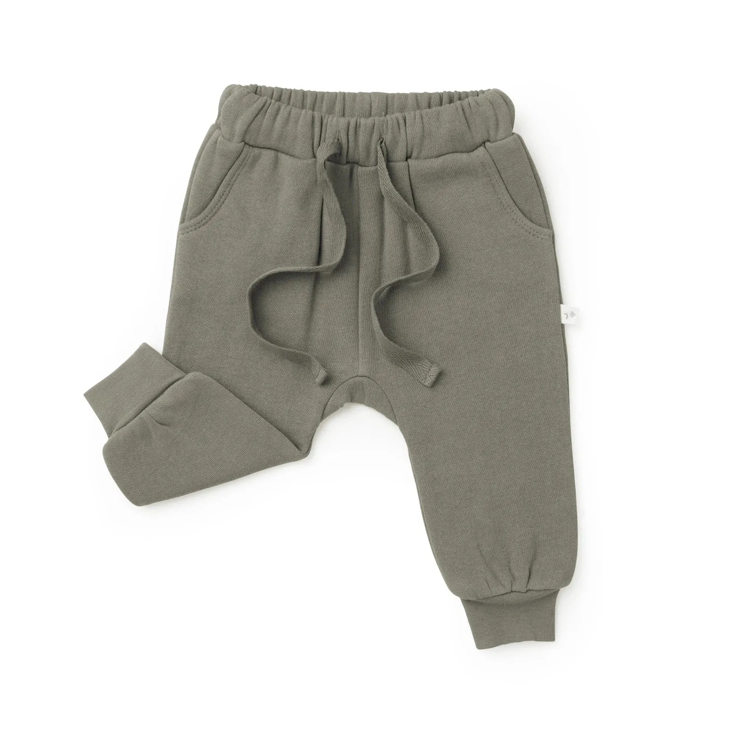 Organic Jogger Pants - Olive