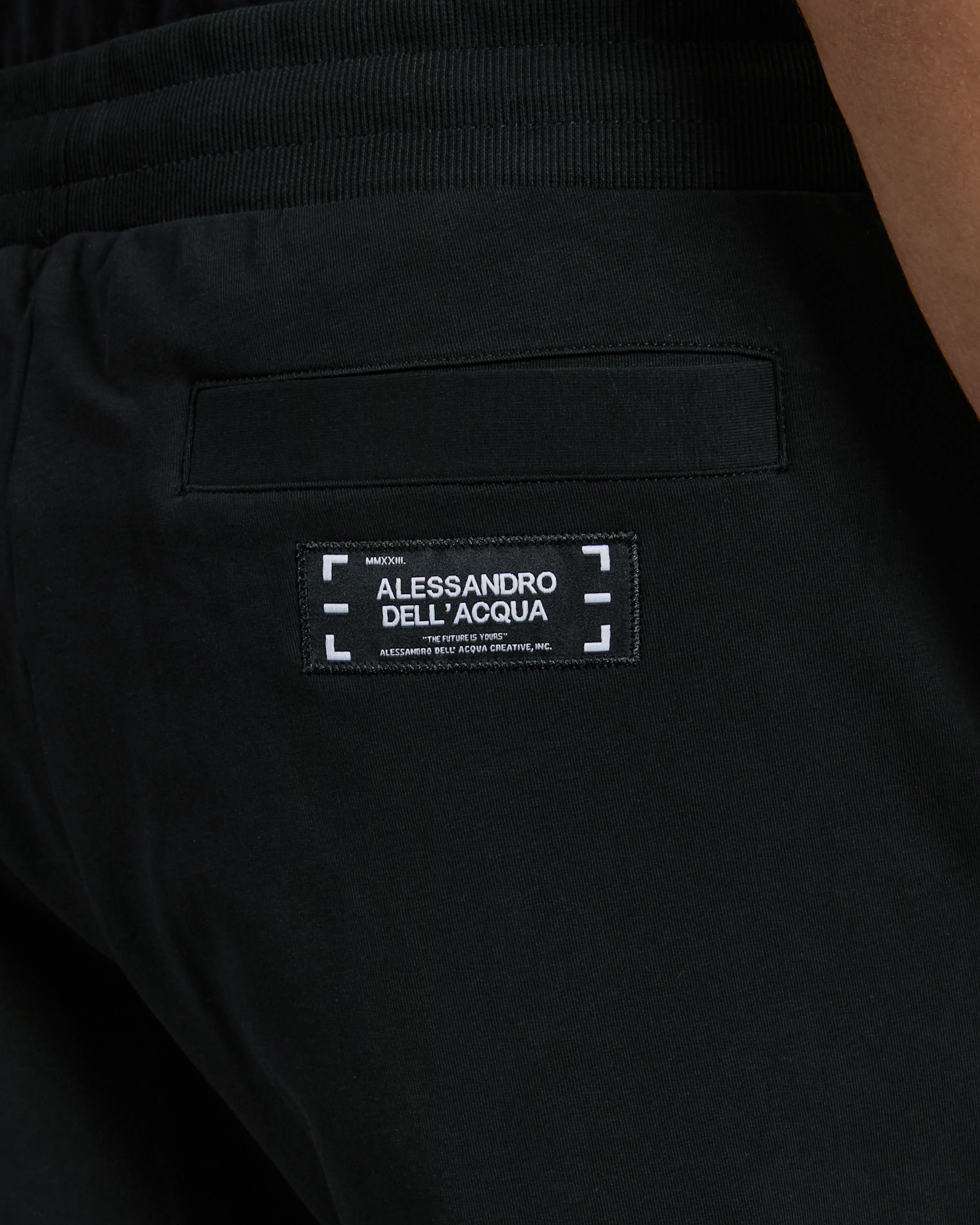 Patched Side Track Shorts