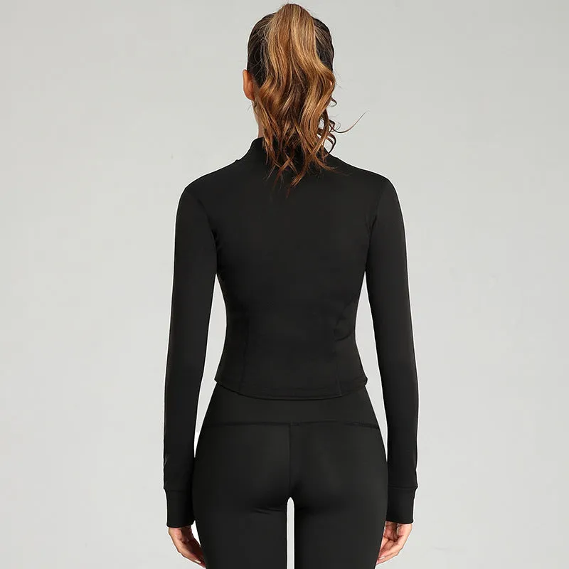 Private Label activewear Workout gym activewear fitness Custom Logo Skirt Woman Fitness Plus Size Jogging Jacket Gym Active Wear