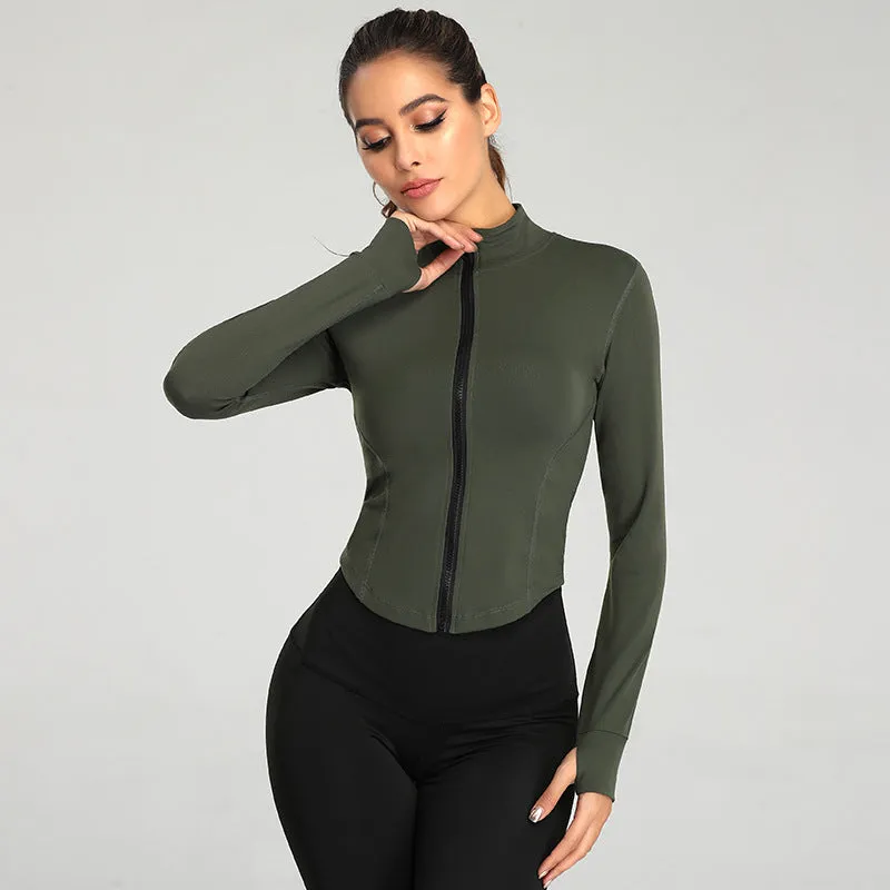Private Label activewear Workout gym activewear fitness Custom Logo Skirt Woman Fitness Plus Size Jogging Jacket Gym Active Wear
