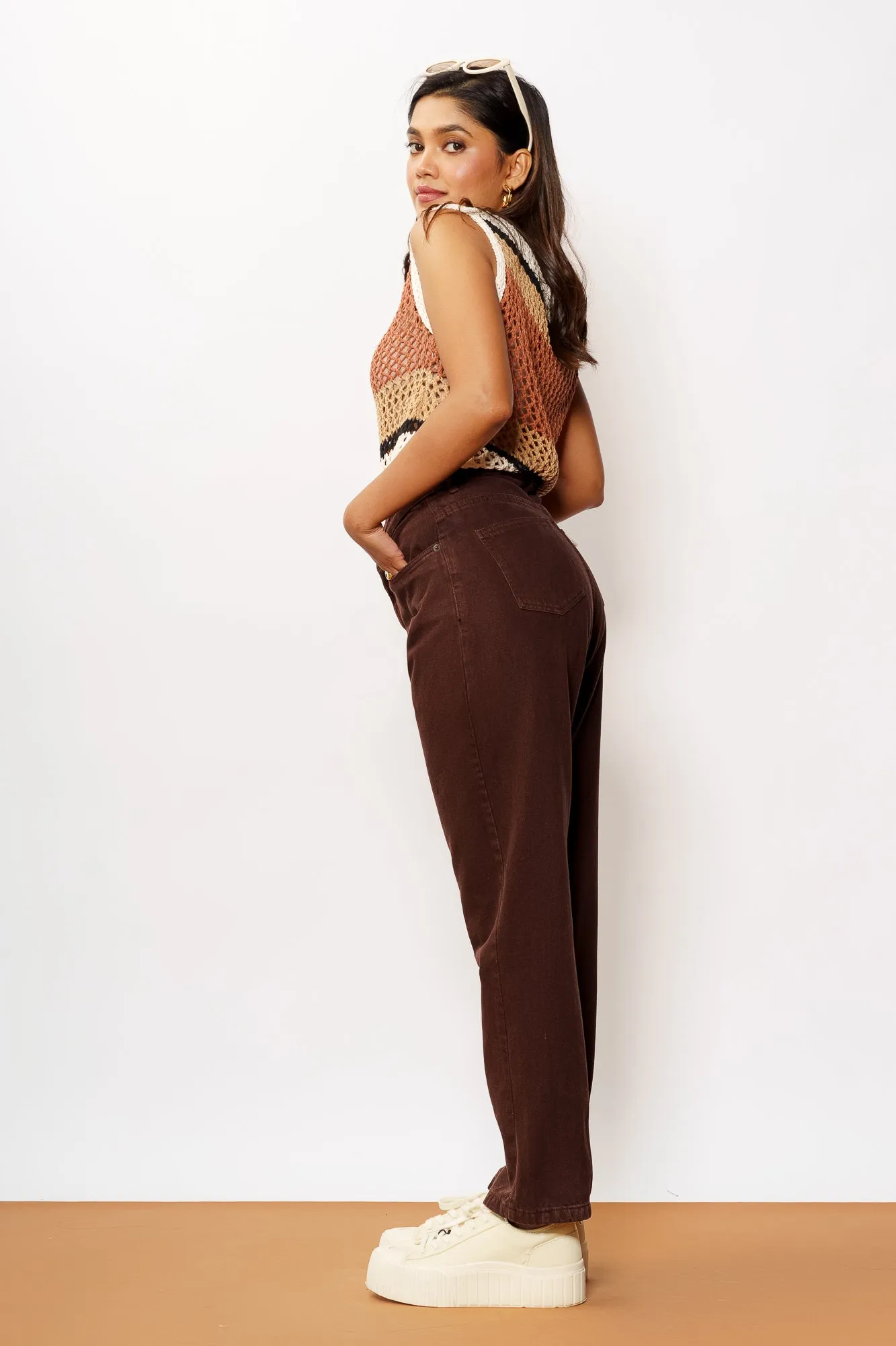 Sable Mom Jeans