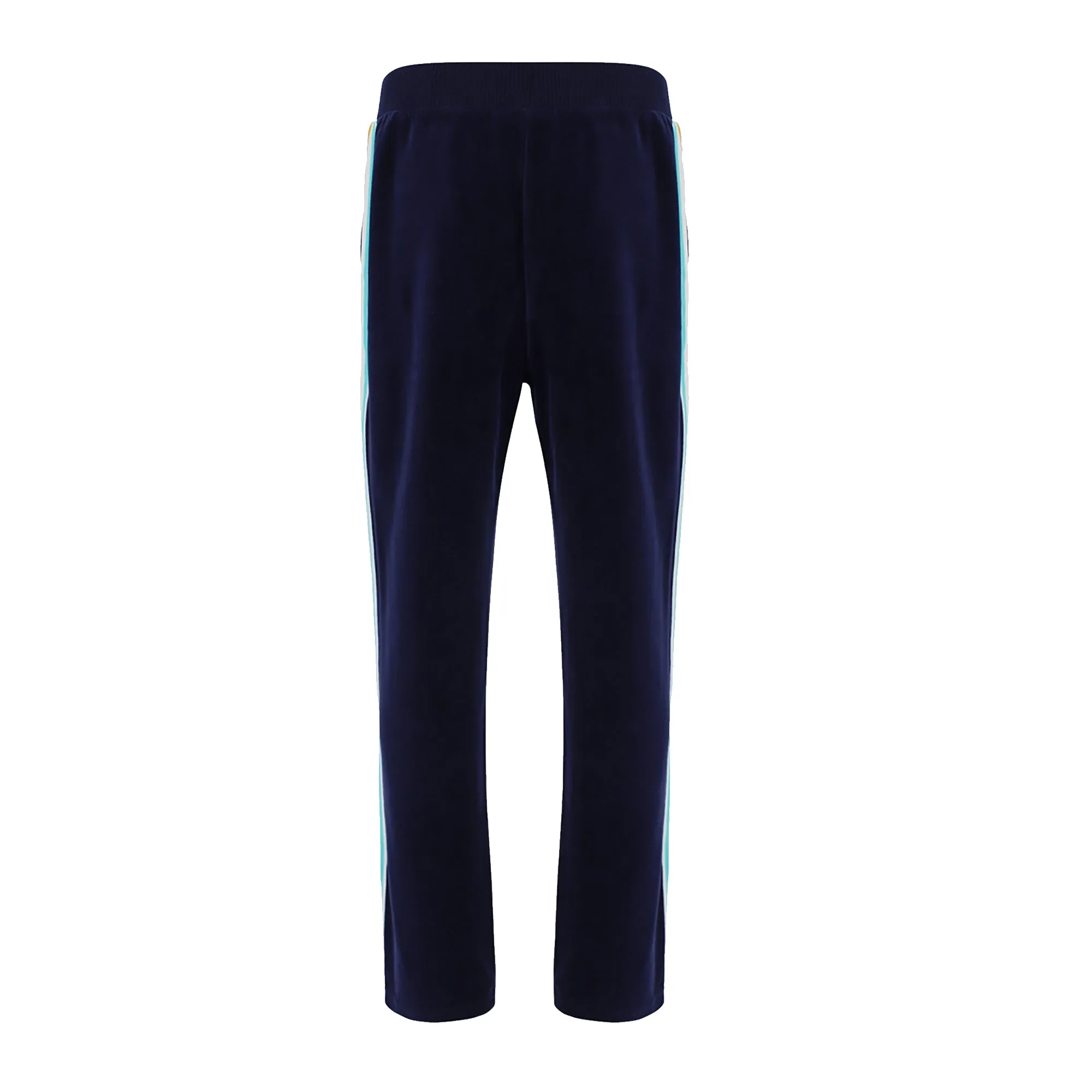 Sergio Tacchini Slice Velour Track Pants Jogger Maritime Blue/Gold