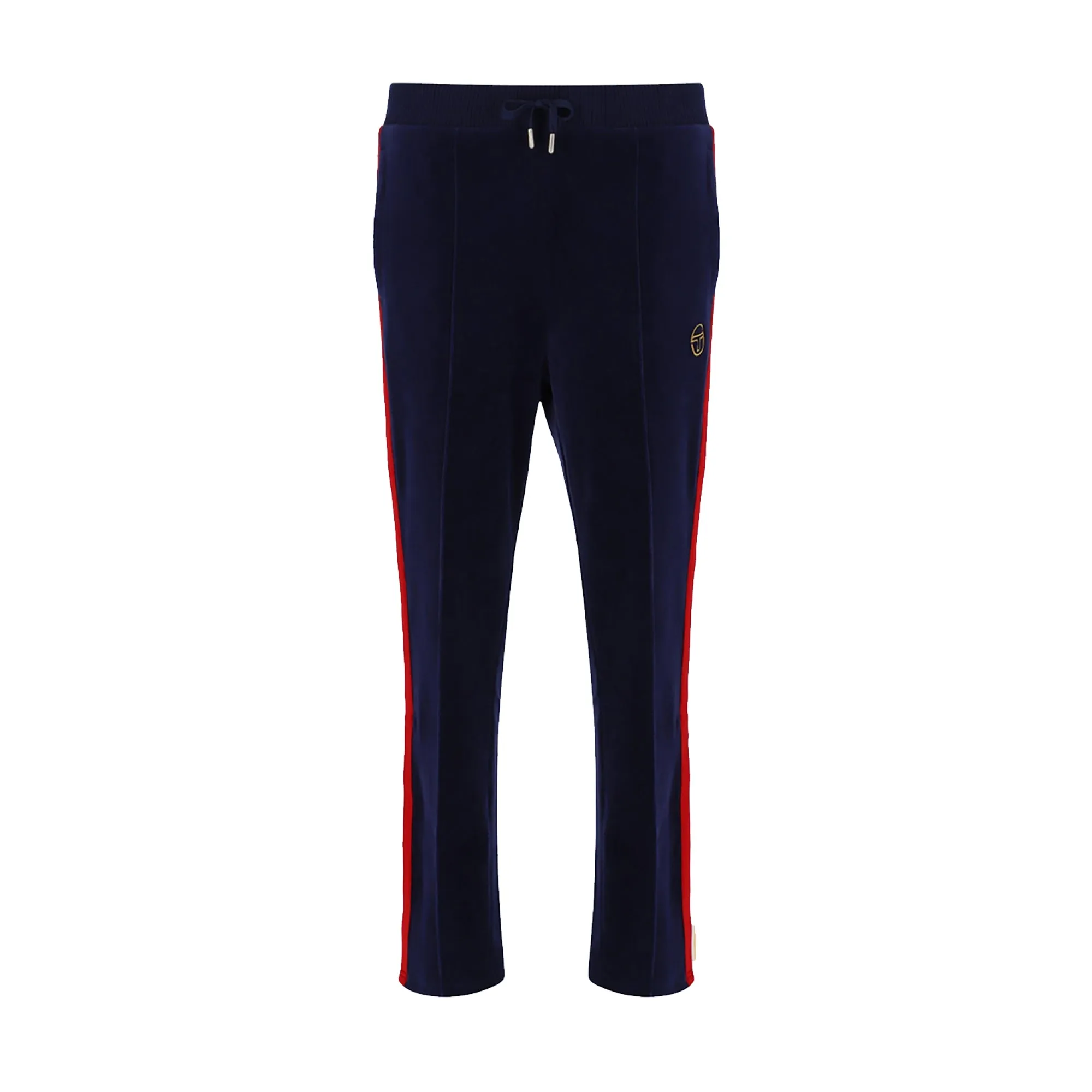 Sergio Tacchini Slice Velour Track Pants Jogger Maritime Blue/Gold